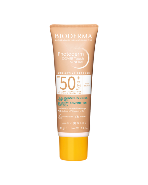 Bioderma Photoderm Cover Touch Mineral SPF 50+ Tono Dorado 40g