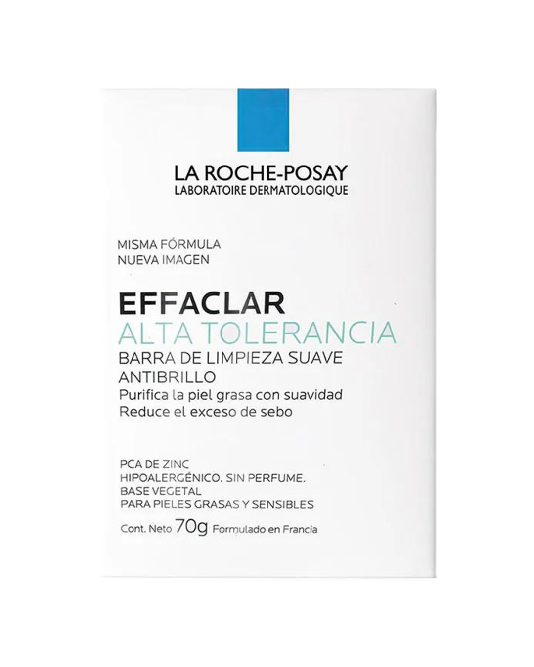 La Roche-Posay Effaclar Barra Alta Tolerancia Piel Sensible 70 g