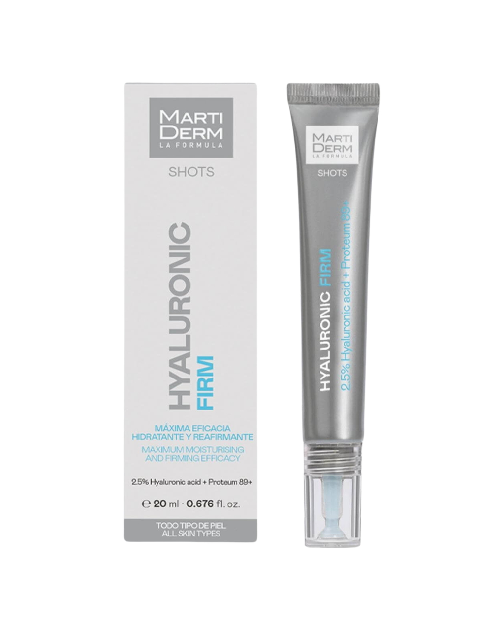 MartiDerm Shot Hyaluronic Firm Suero Redensificante y Reductor de Aparición de Arrugas 20ml