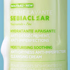 SVR Sebiaclear Creme Lavant, Limpiador Antiimperfecciones, Purificante, Desincrustante 200 ml