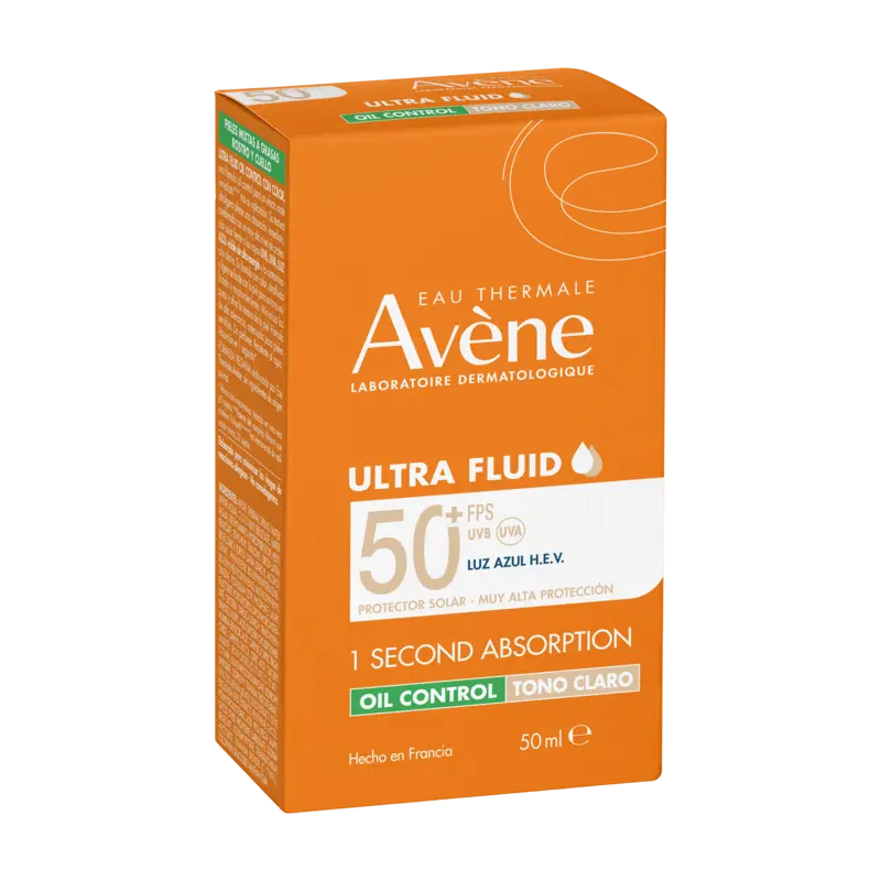 Avene Eau Thermale Ultra Fluid Oil Control Tono Claro SPF 50+