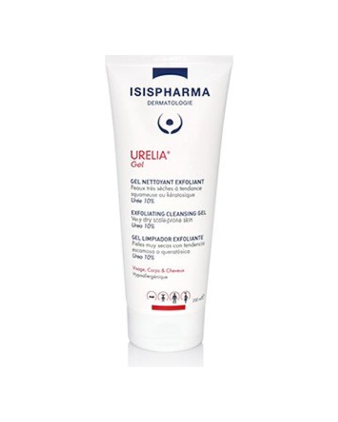 Isispharma Urelia Gel, 200 ml (Rostro, Cuerpo y Cuero Cabelludo)