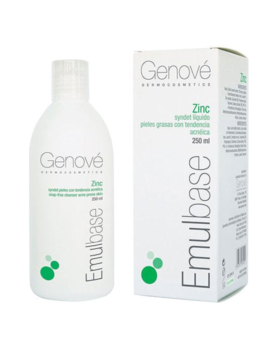 Genové Emulbase Zinc 250 ml
