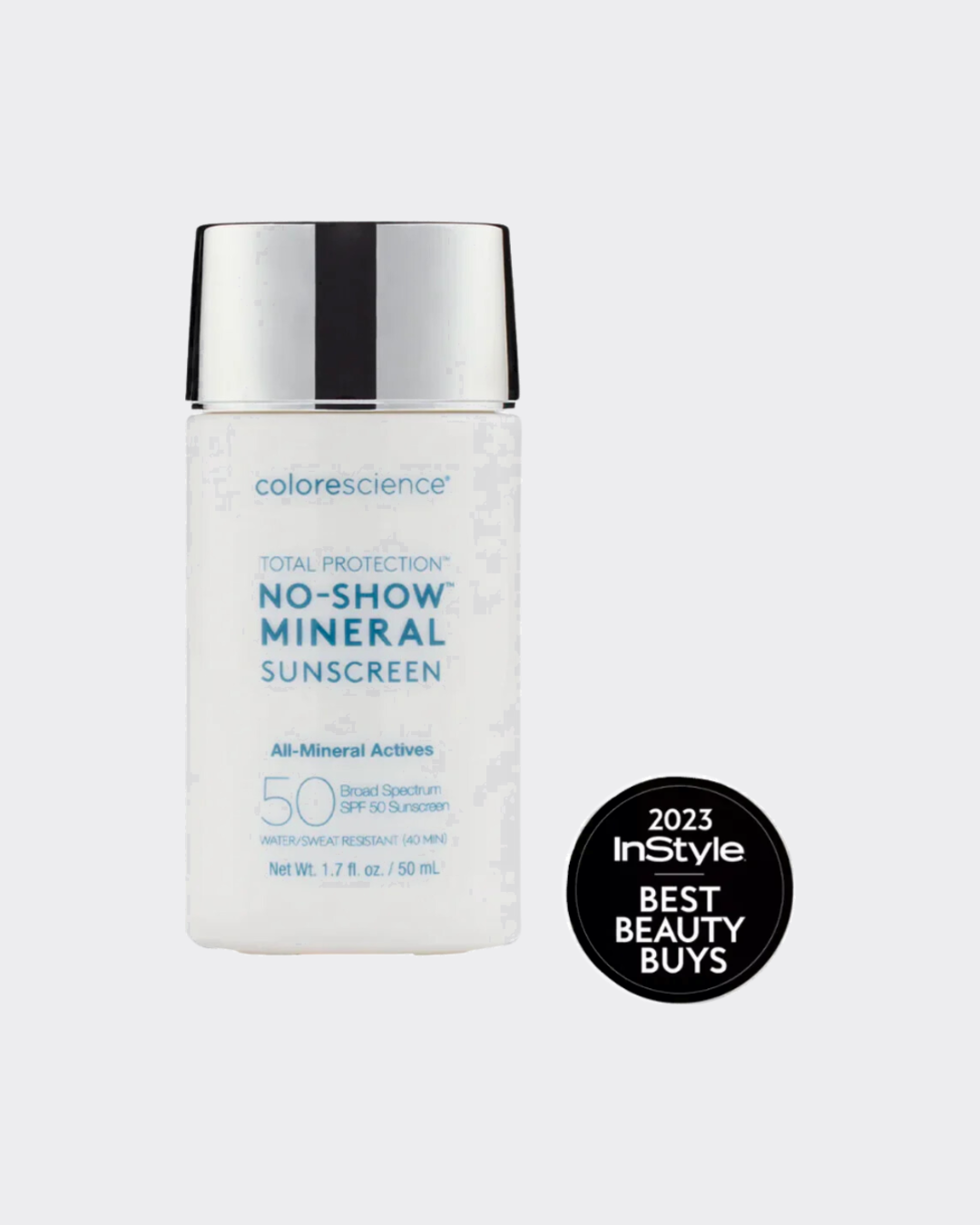 Colorescience Total Protection No-Show Mineral Sunscreen SPF 50 50ml