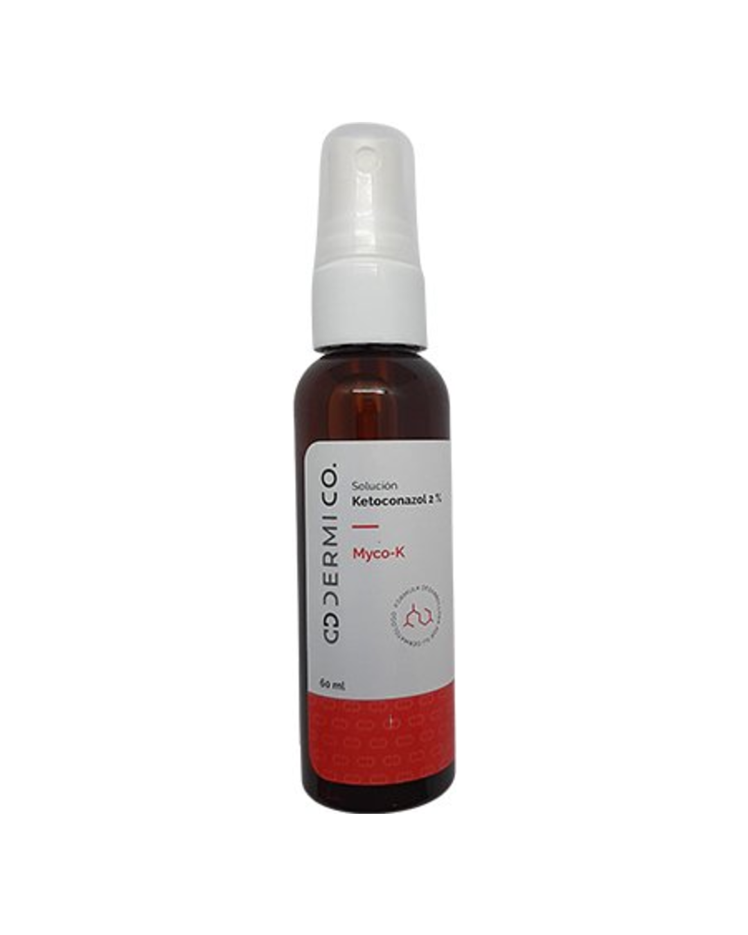DermiCo. Myco-K, Solución Ketoconazol 2% 60ml