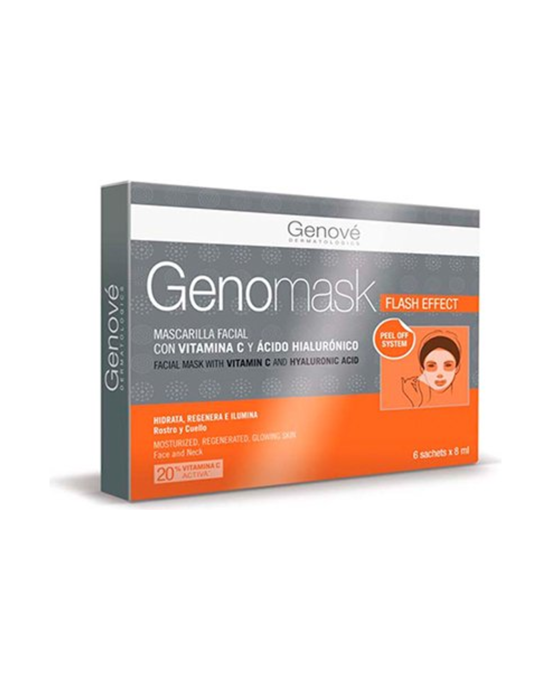 Genové Fluidbase Genomask 6 Sobres X 8 ml C/U