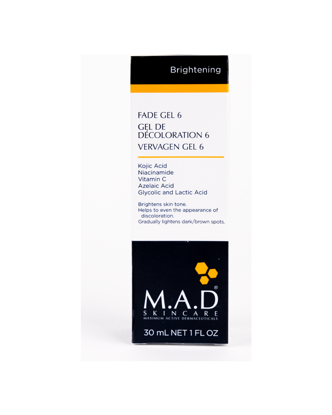 MAD Fade Gel 6 Despigmentante 30ml