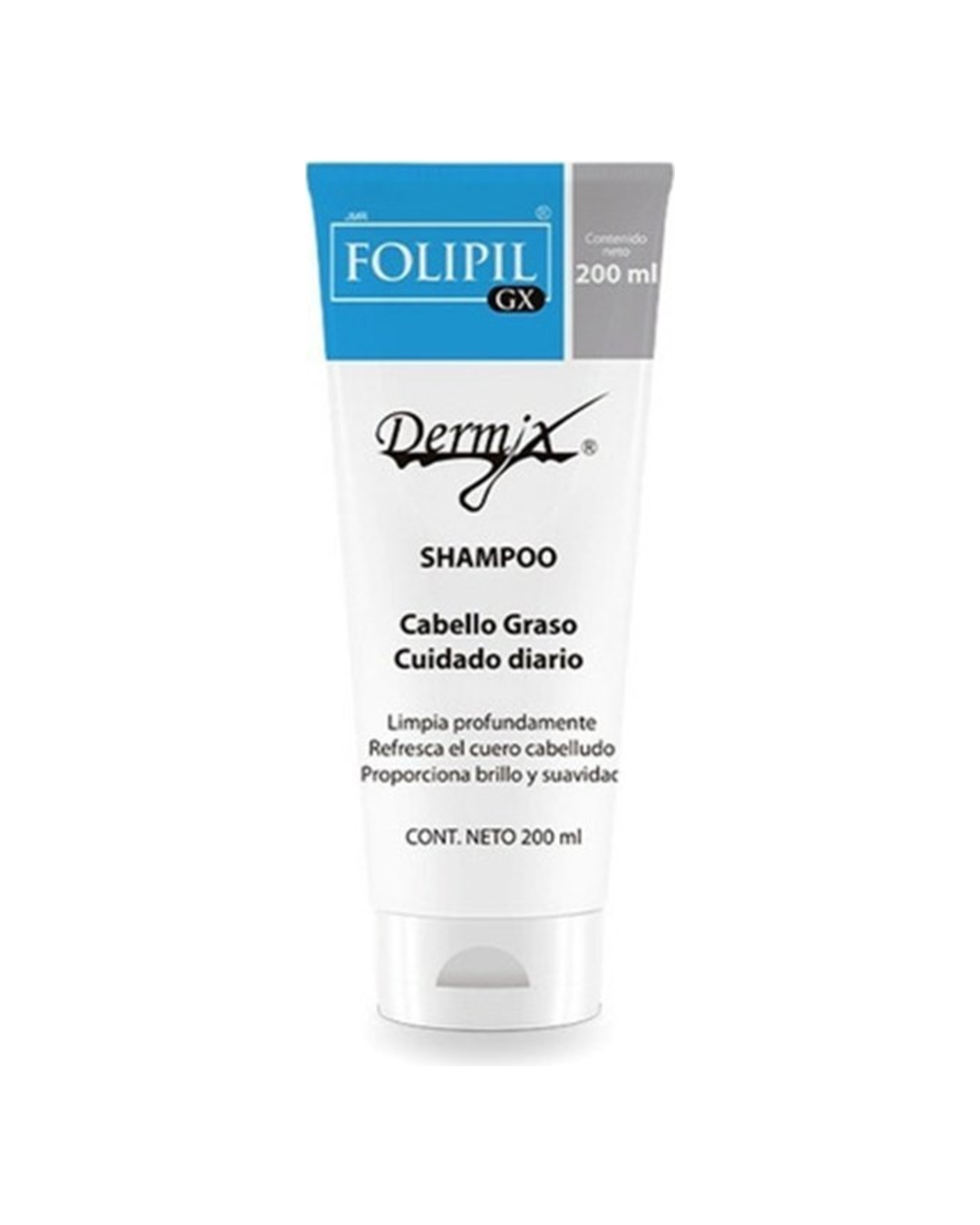 Dermix Folipil GX Shampoo Cabello Graso 200ml