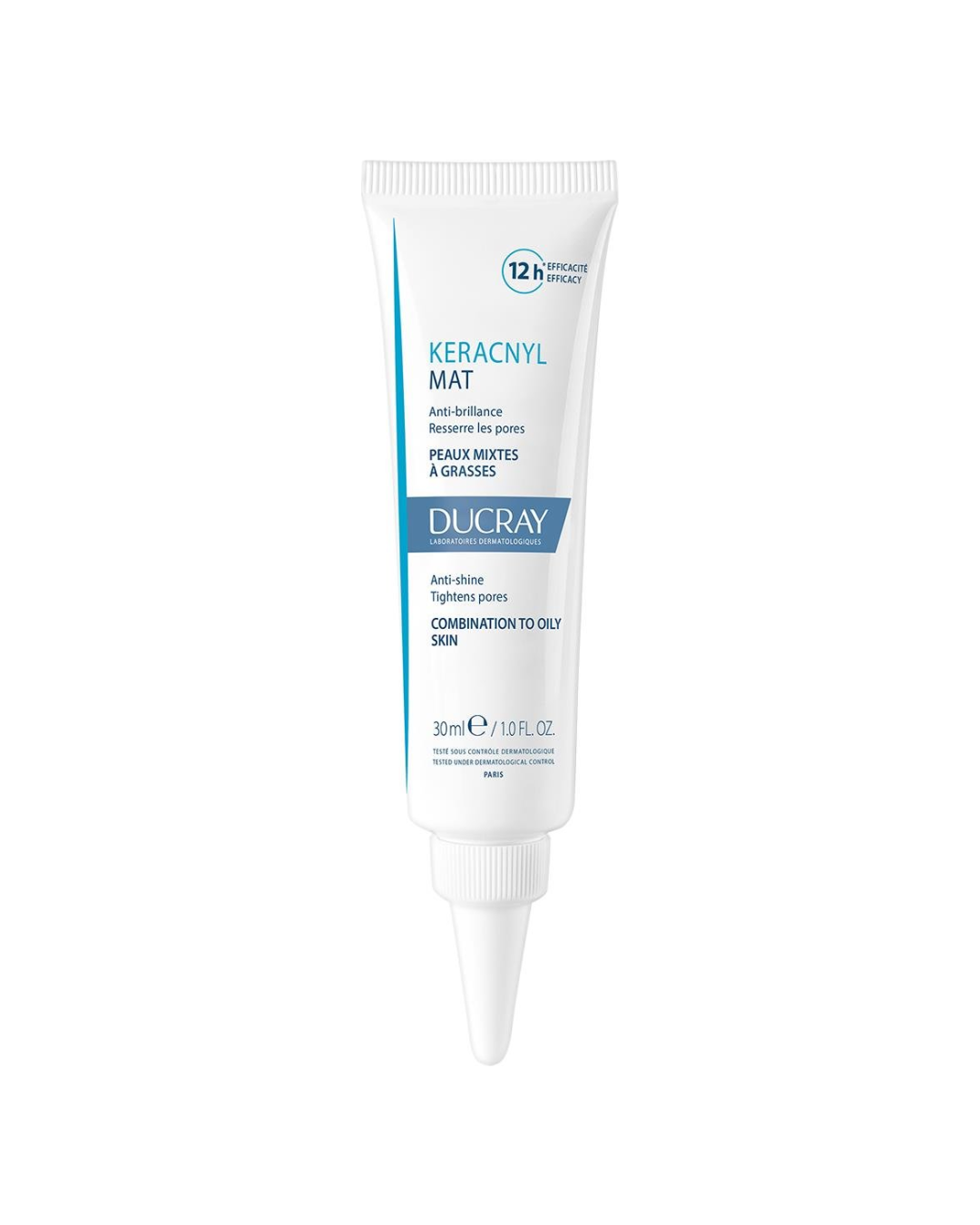 Ducray Keracnyl Matificante, Piel Grasa con Imperfecciones 30 ml