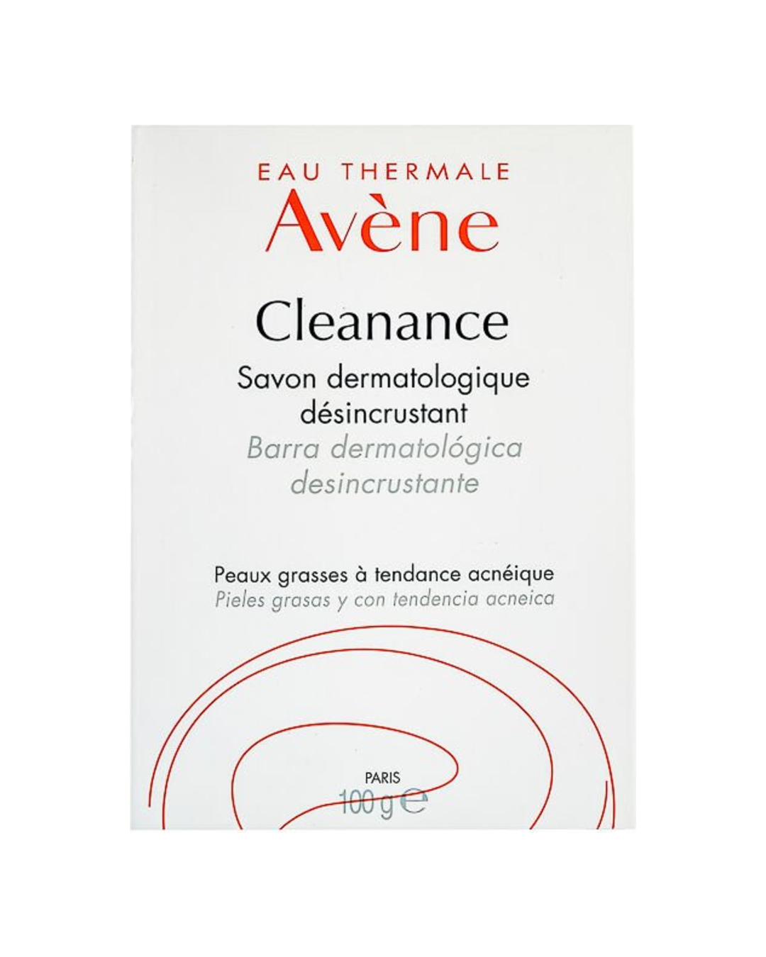 Avene Cleanance Barra Dermatológica Desincrustante 100 g