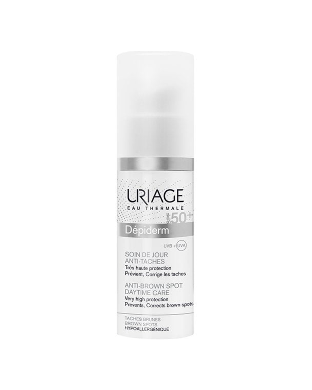 Uriage Dépiderm Cuidado de Día Anti-Manchas SPF 50+ 30 ml