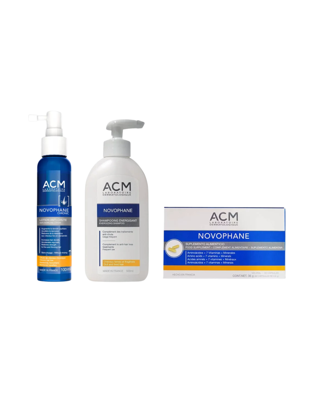 ACM Novophane Rutina Anti-Caída del Cabello