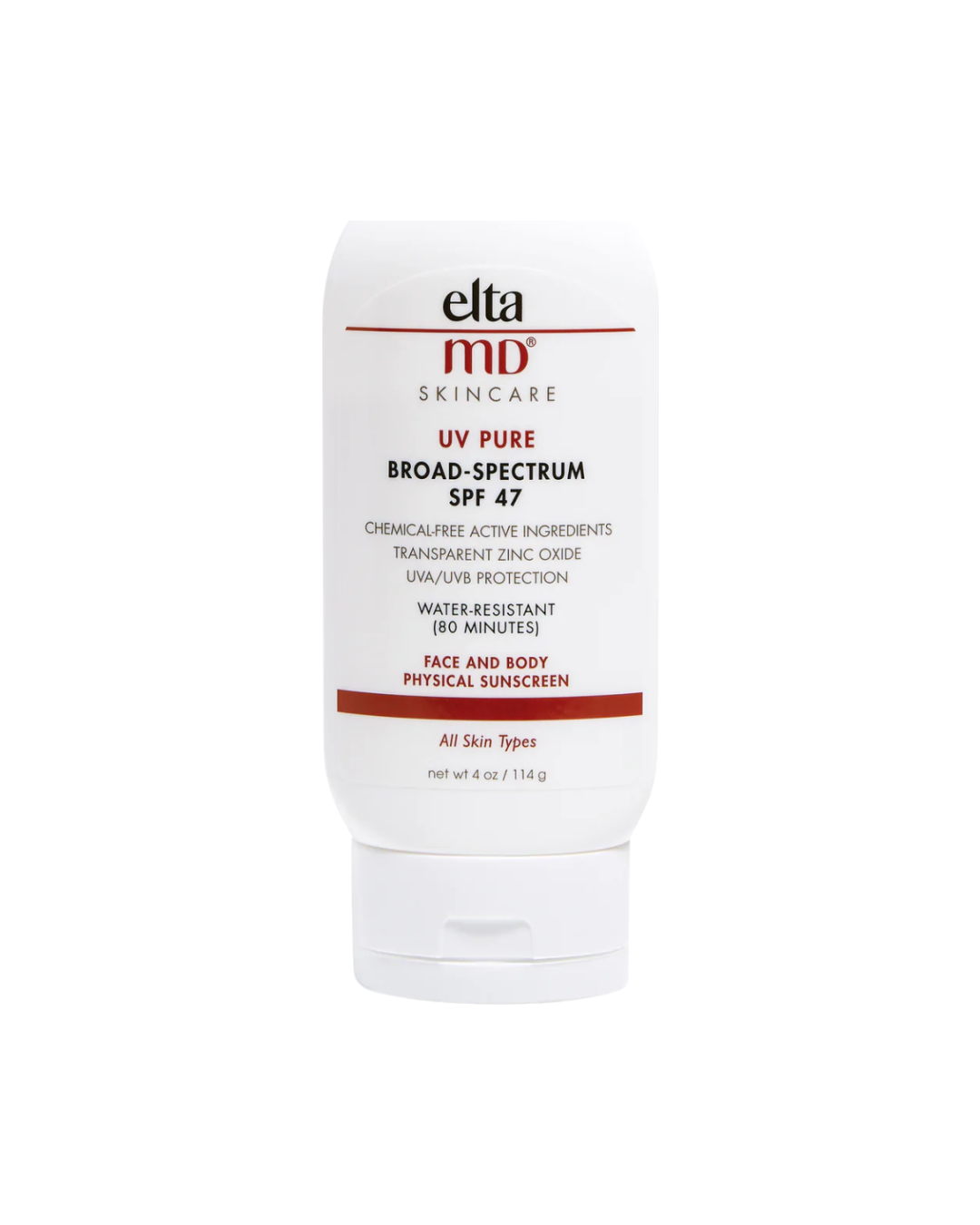 Elta MD UV Pure Broad Spectrum SPF 47 Face And Body 114g