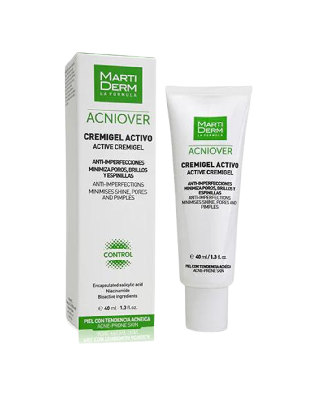 MartiDerm Acniover Cremigel Activo Anti-Imperfecciones 40ml