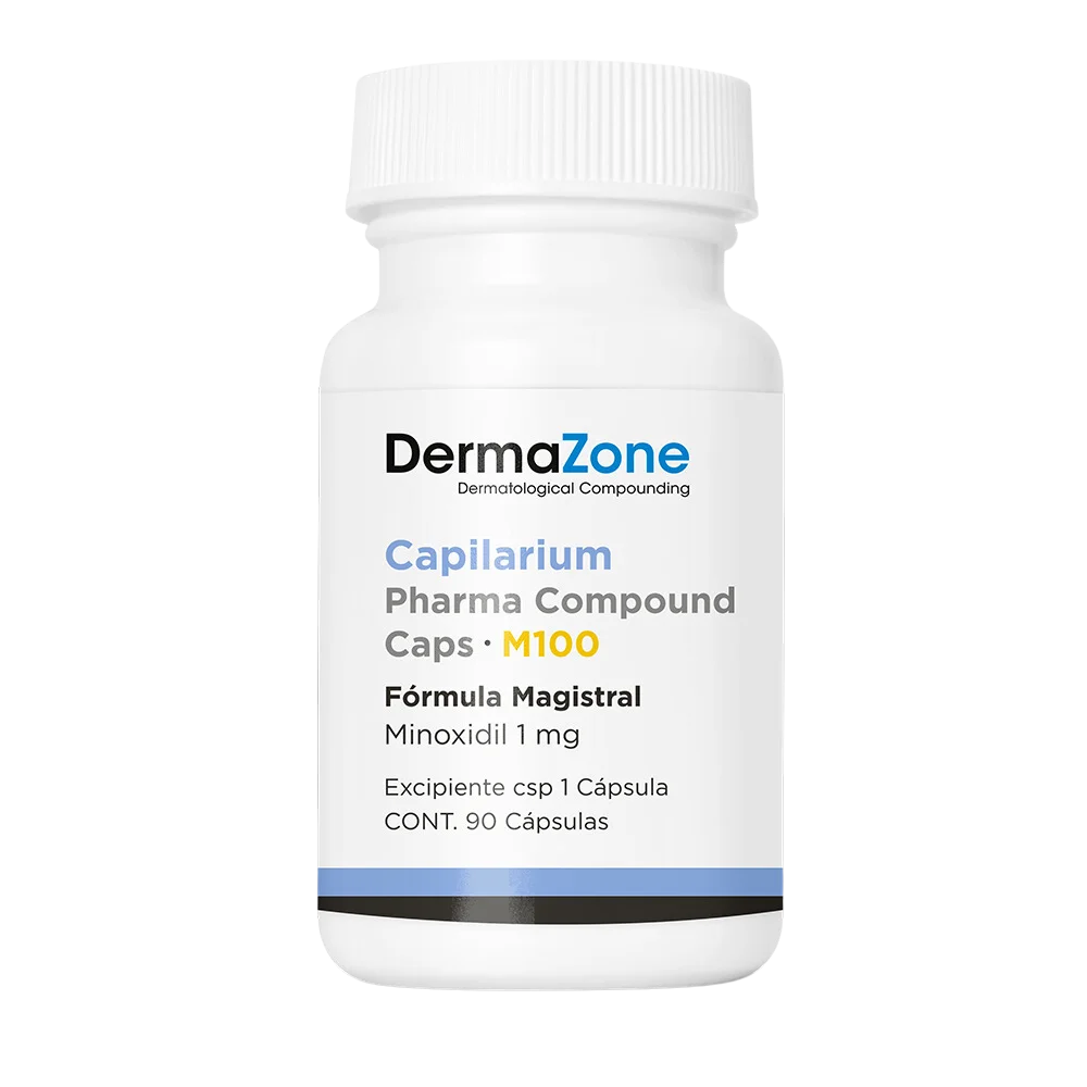 DermaZone Capilarium Minoxidil 1 mg 90 capsulas