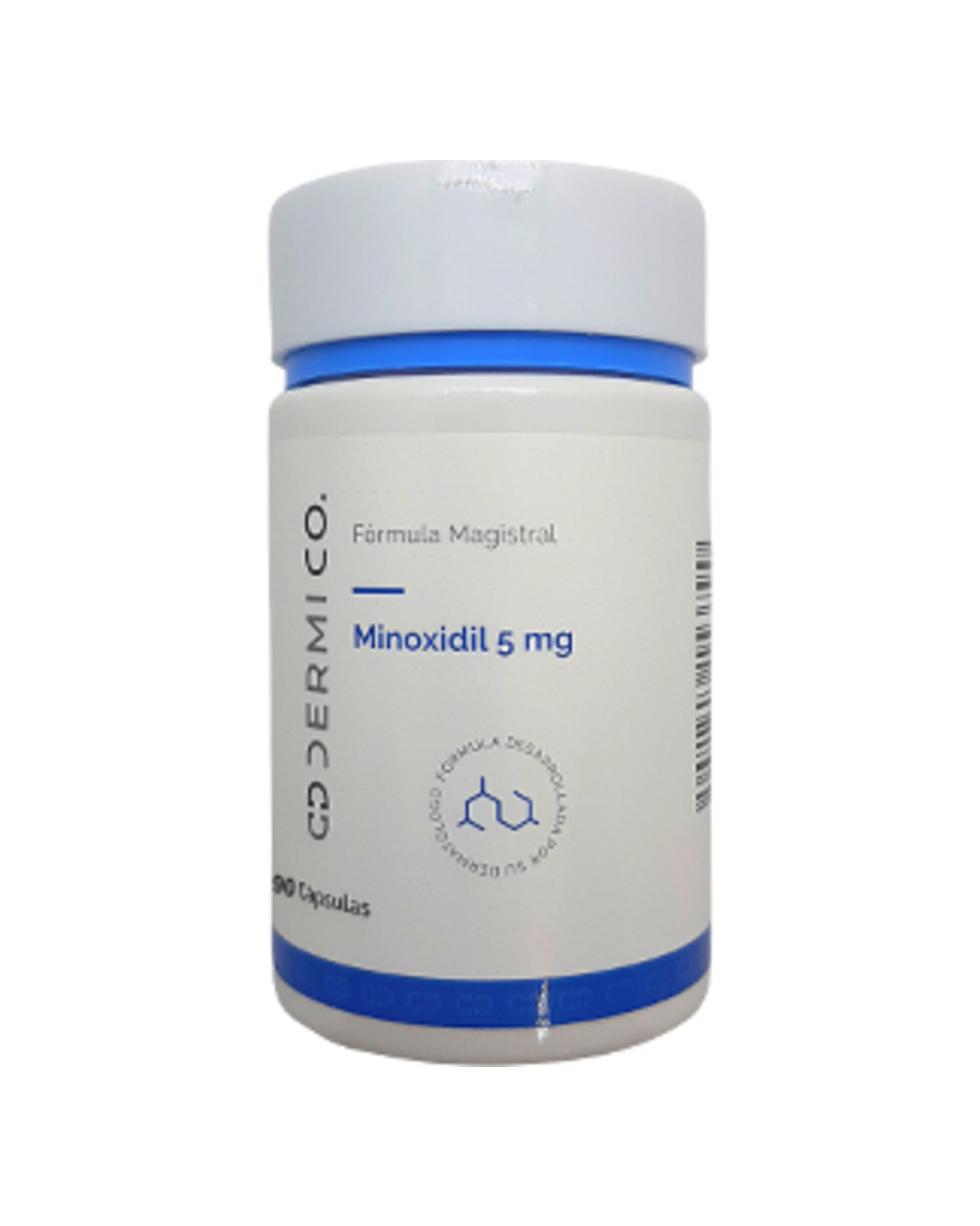 DermiCo. Minoxidil Capsulas 5 mg 90 Caps.