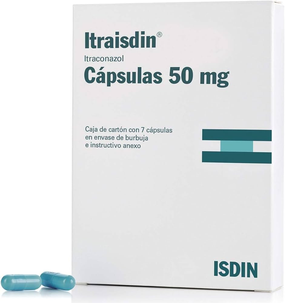 Itraisdin capsula 50mg 14 cápsulas