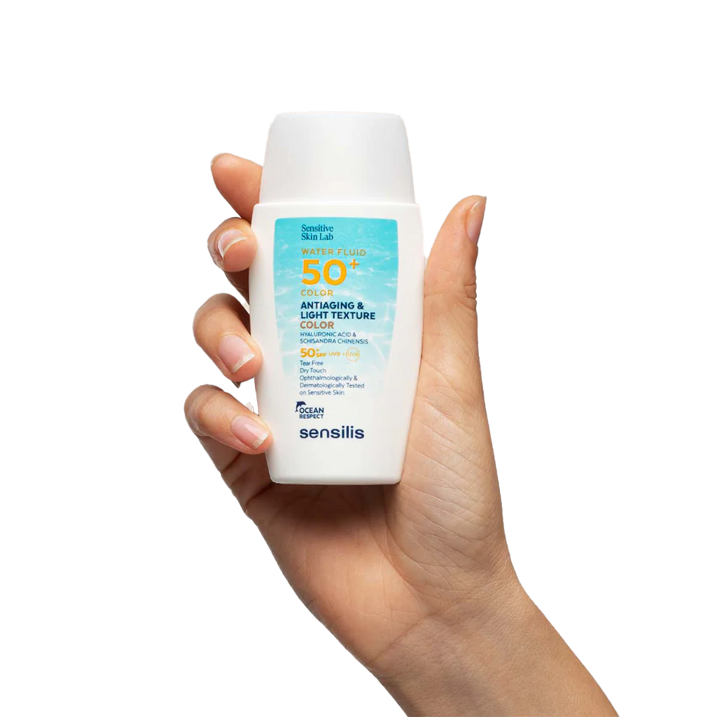 Sensilis Water Fluid 50+ Protector Solar Antiedad con Color 40ml