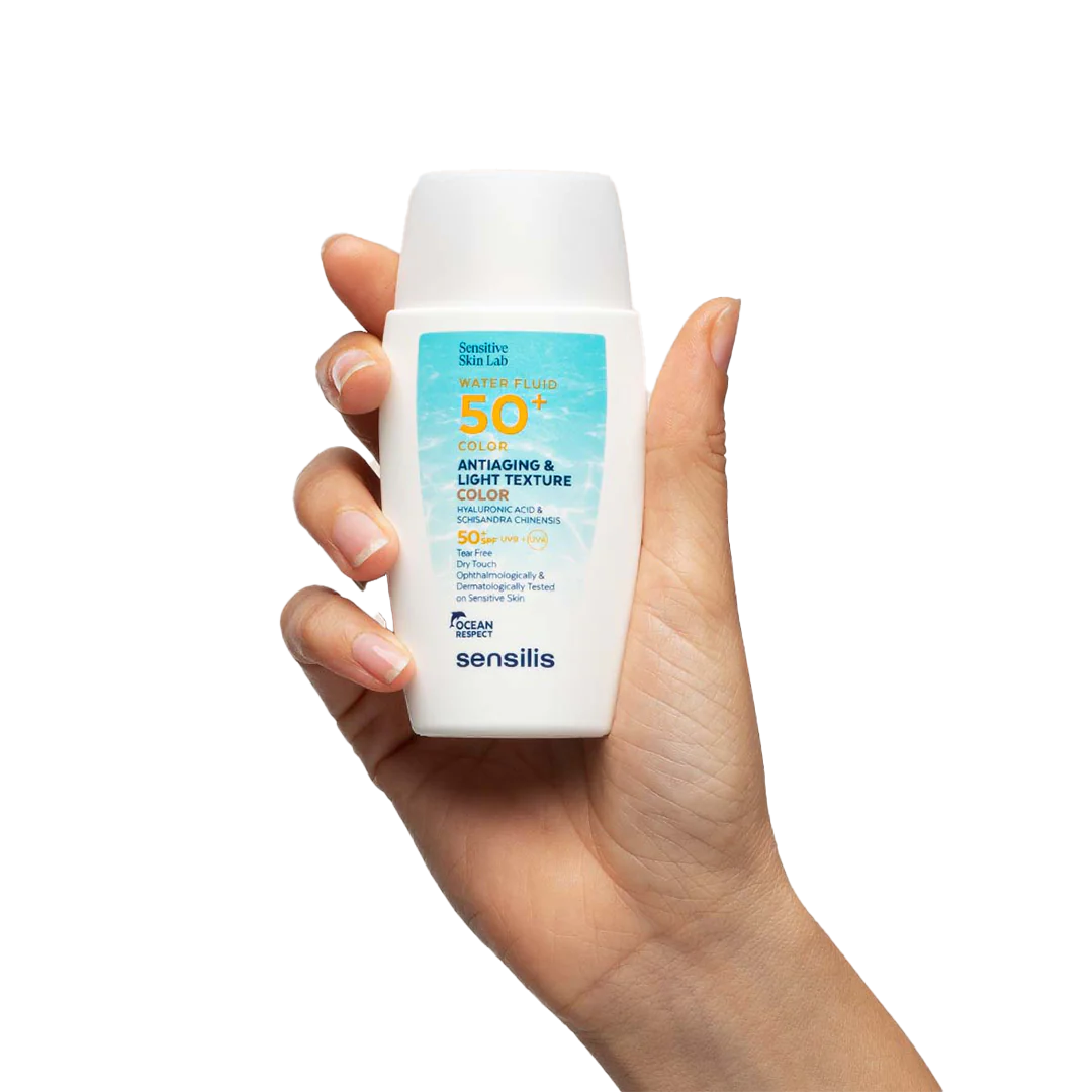 Sensilis Water Fluid 50+ Protector Solar Antiedad con Color 40ml