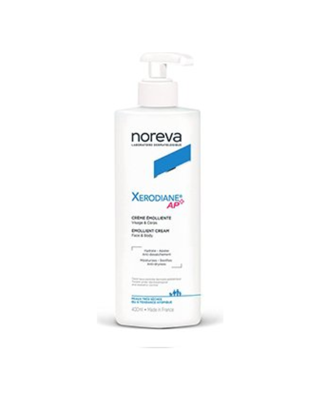 Xerodiane Ap + Crema Emoliente Facial Y Corporal 400 ml