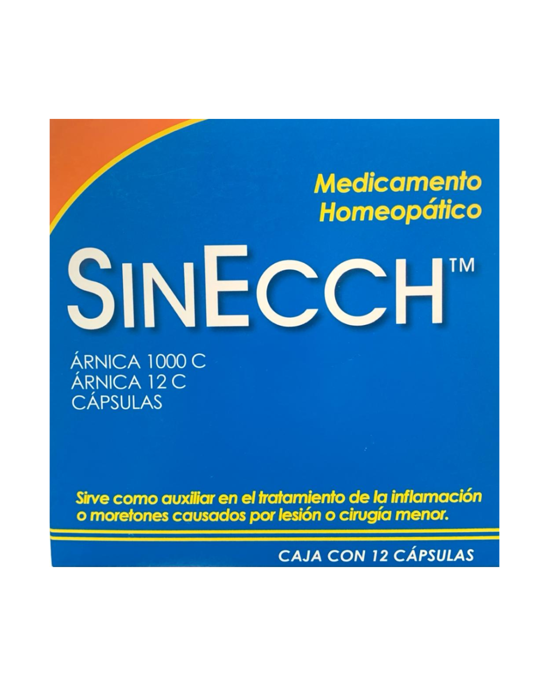 SinEcch Árnica 12 Cápsulas