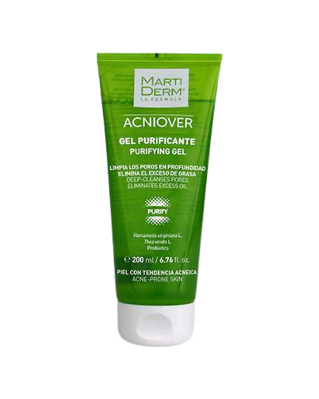 MartiDerm Acniover Gel Purificante Piel Acnéica 200ml