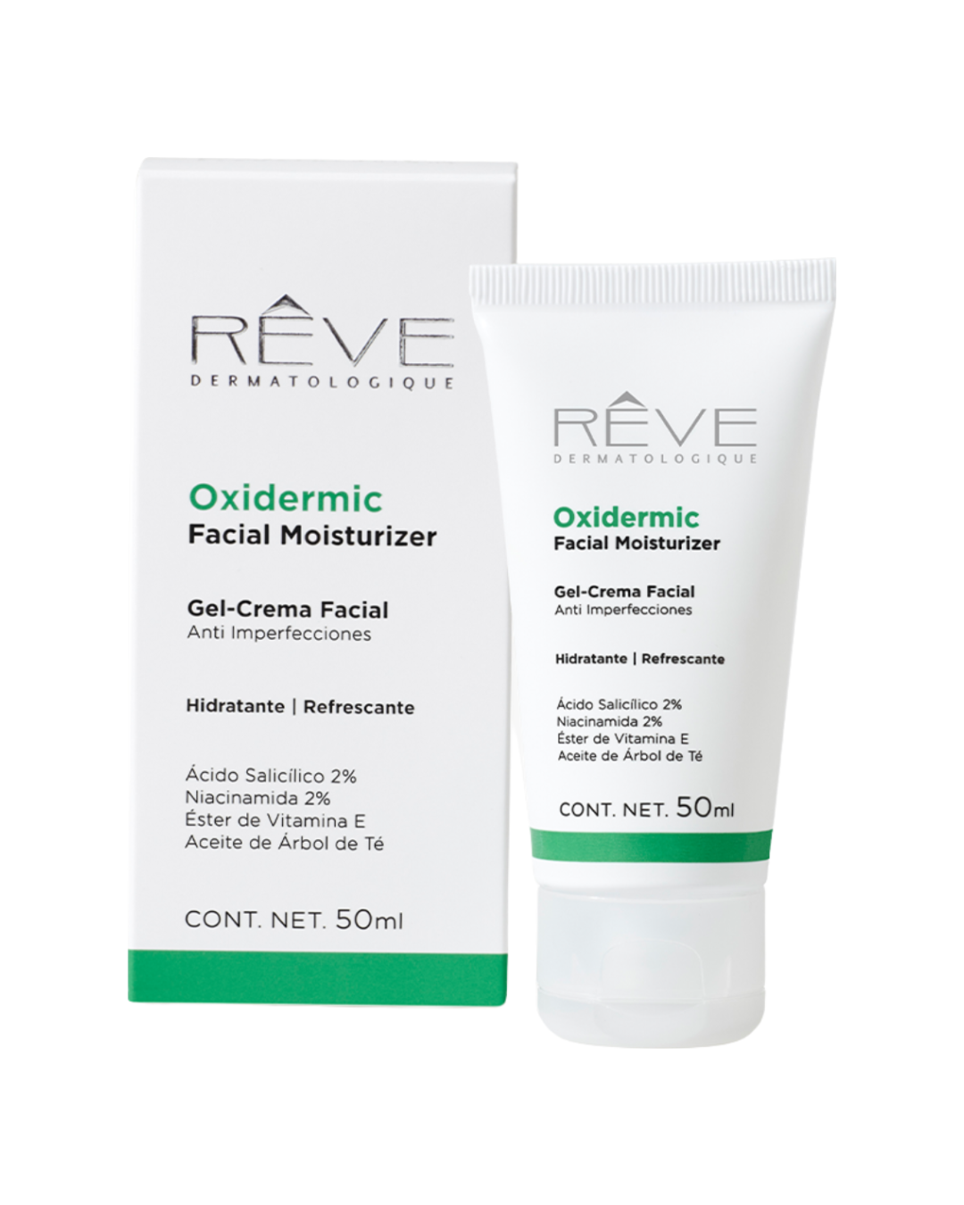 Reve Oxidermic Gel-Crema Facial 50ml