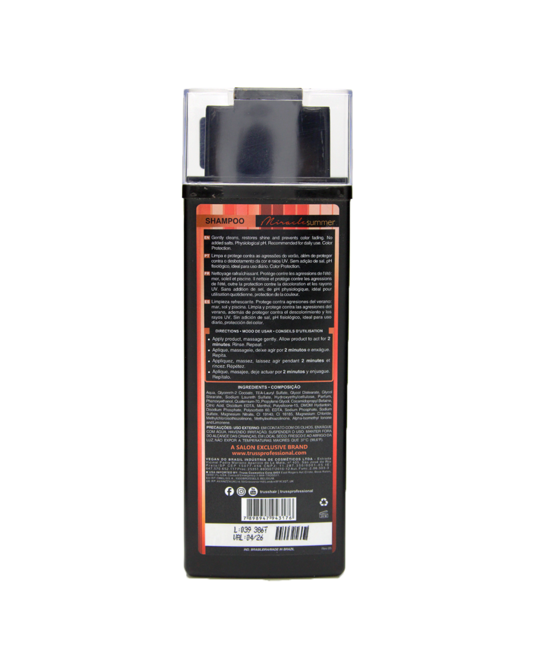 TRUSS Shampoo Miracle Summer 300 ml