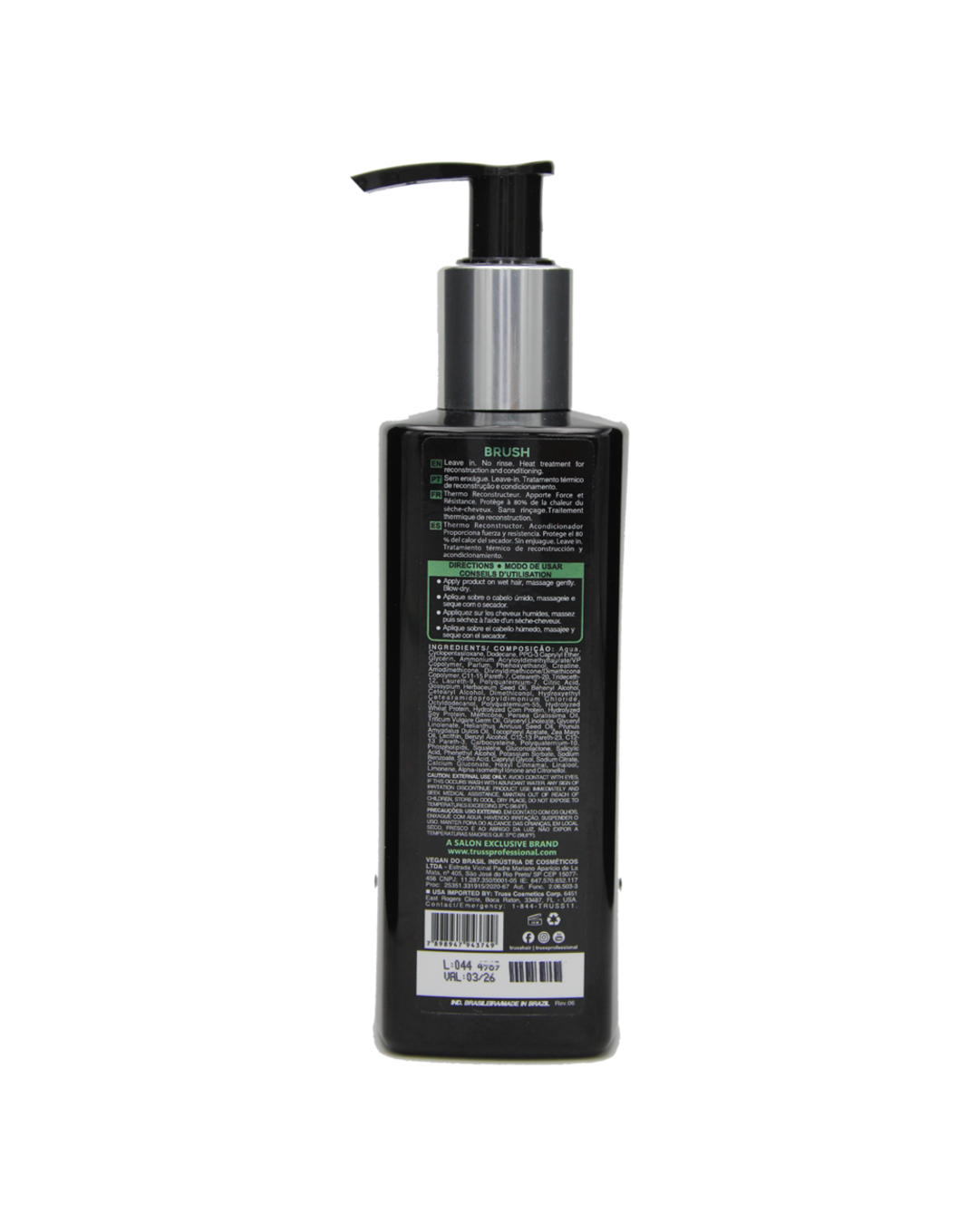 TRUSS Brush Keratin Termoactivado 250 ml