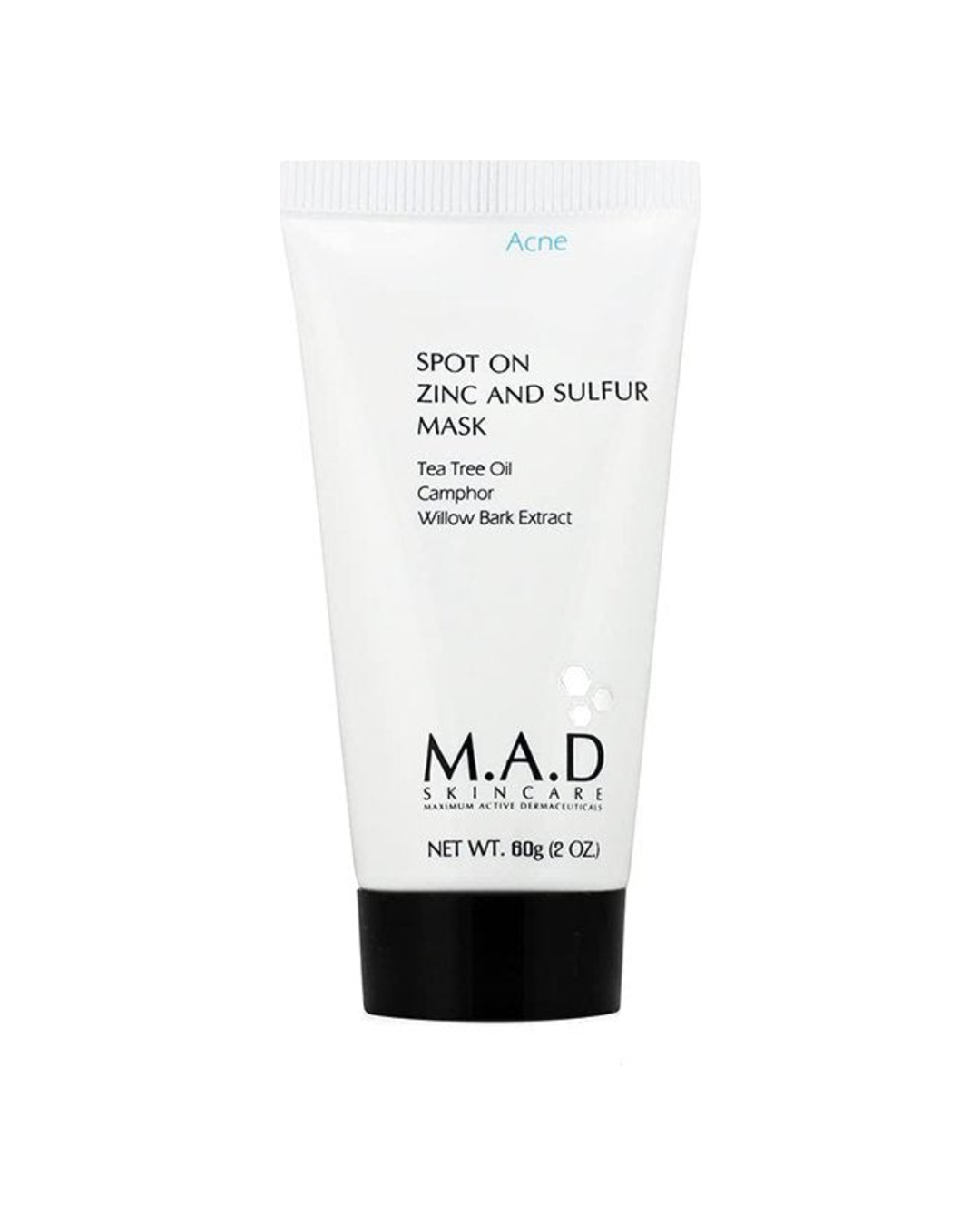 MAD Spot On Zinc And Sulfur Mask 60g