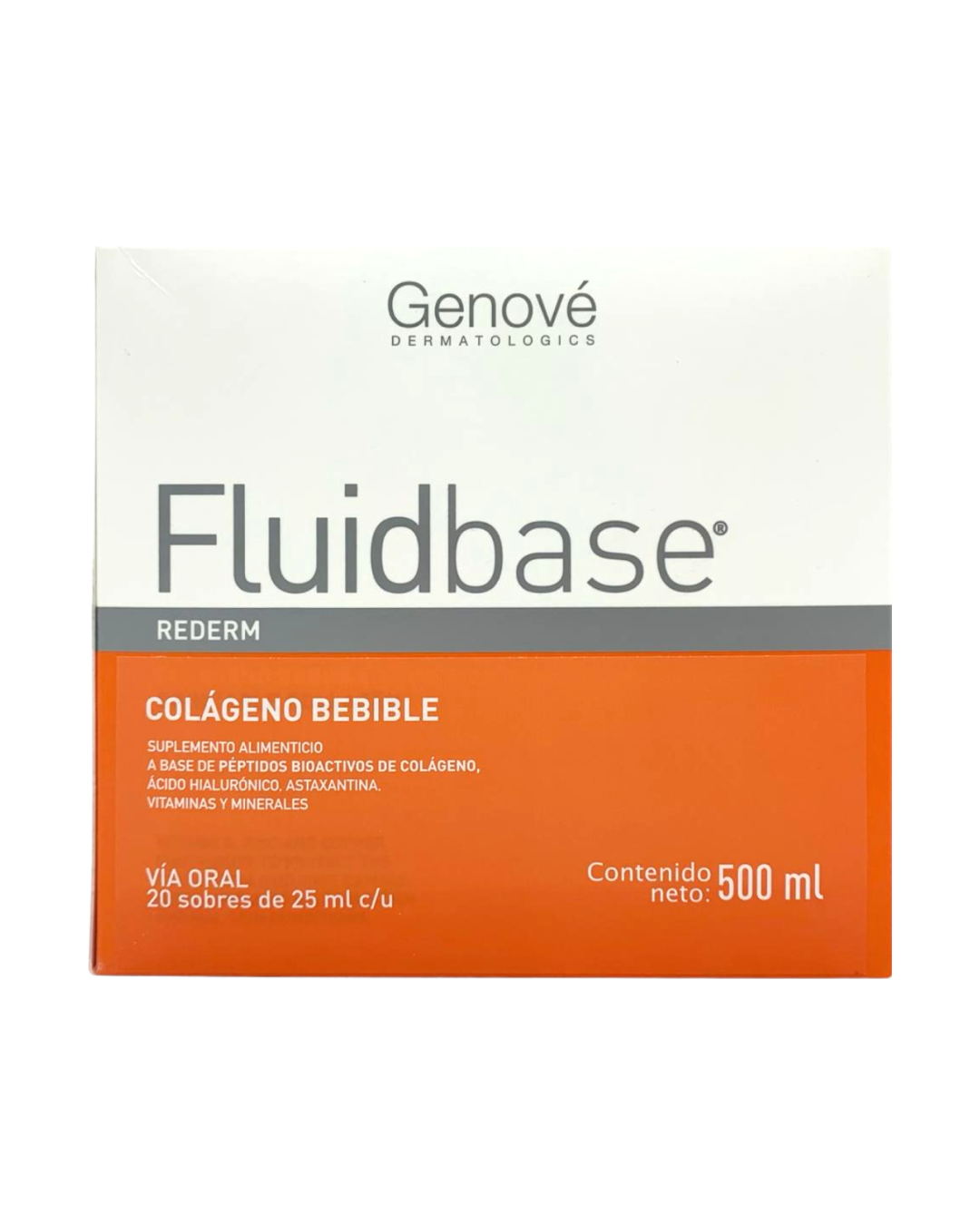 Genové Fluidbase Rederm Colágeno Bebible 20 Sobres