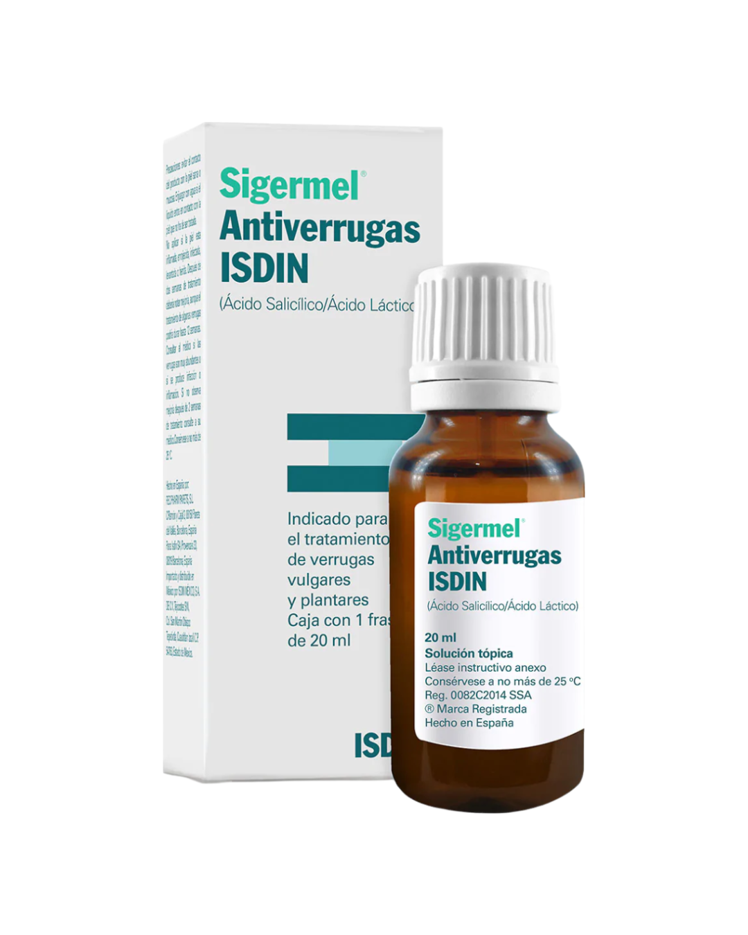 ISDIN Sigermel Solucion Antiverrugas 20ml