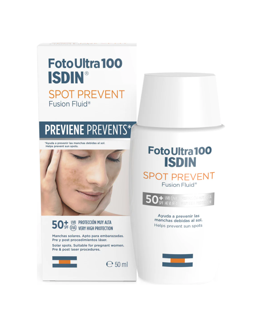 ISDIN Fotoultra 100 Spot Prevent Fusion Fluid SPF 50+ 50ml