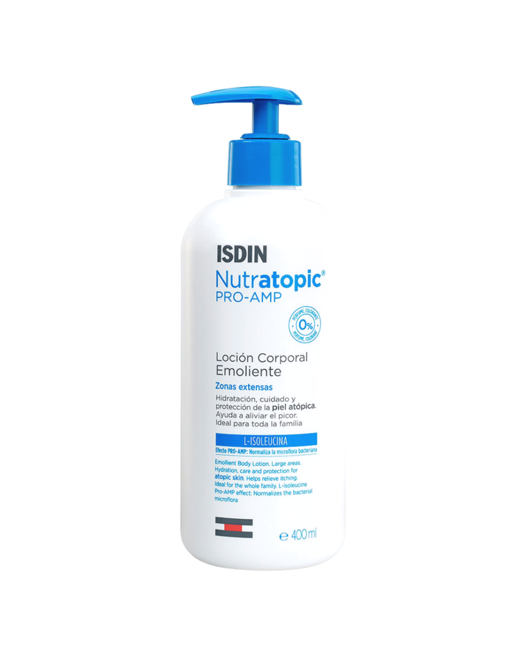ISDIN Nutratopic Pro-Amp Loción Corporal Emoliente Zonas Extensas 400ml
