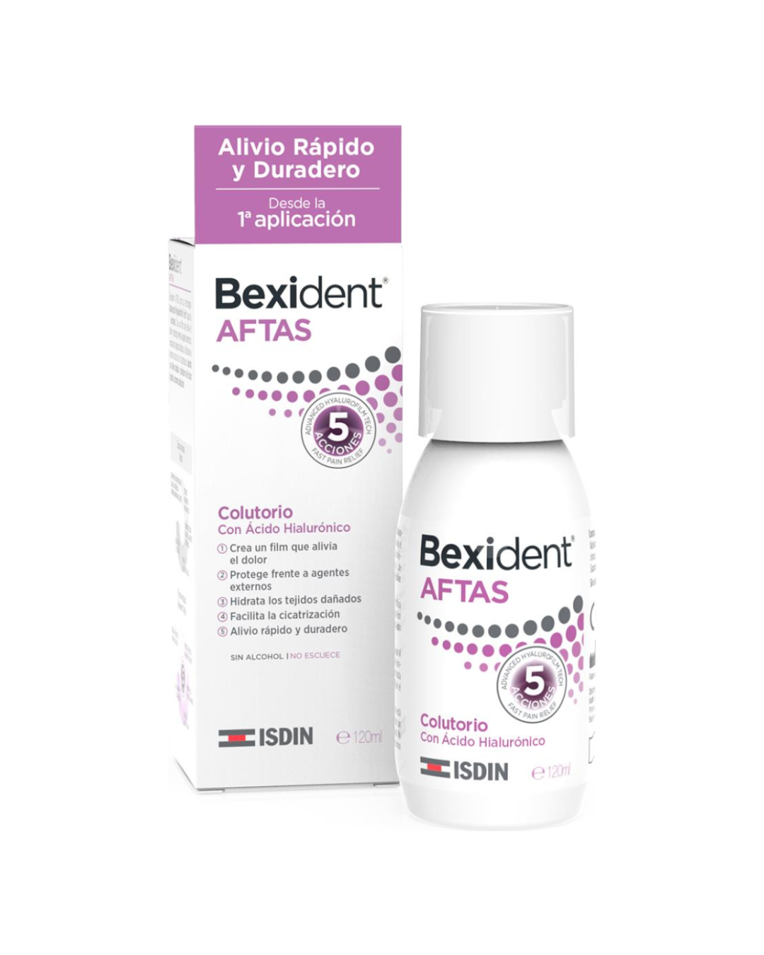 ISDIN Bexident Aftas Colutorio 120ml