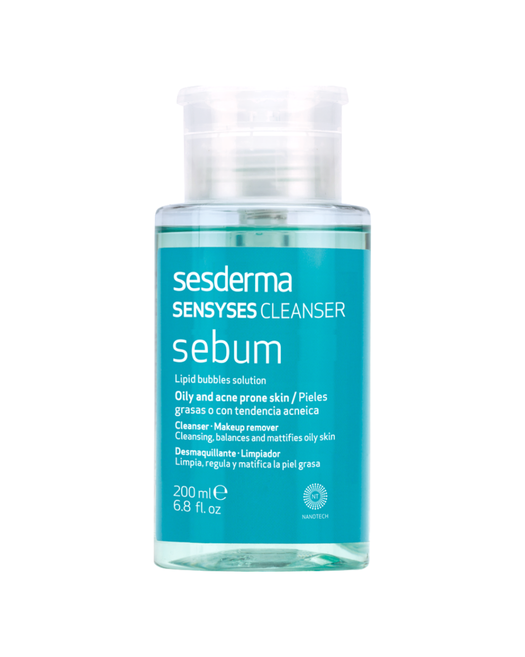 Sesderma Sensyses Cleanser Sebum (Desmaquillante Limpiador Piel Grasa) 200 ml