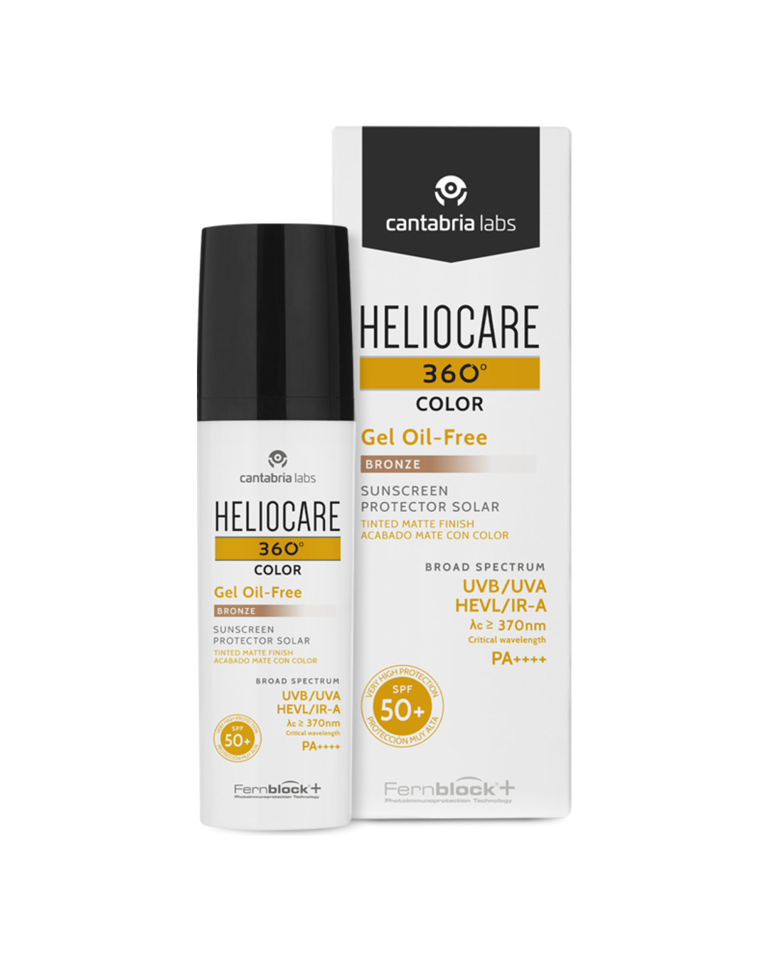 Heliocare 360° Gel Oil-Free Bronze 50ml