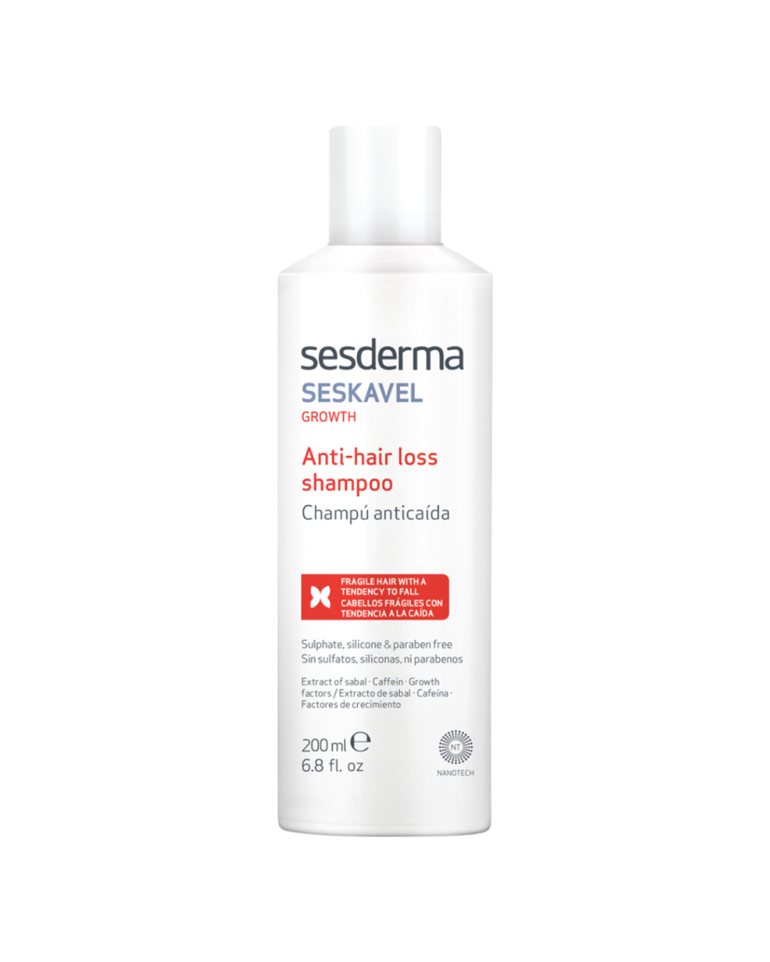 Sesderma Seskavel Growth Shampoo (Champú Anticaída) 200 ml
