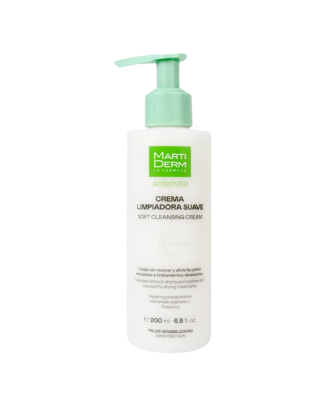 MartiDerm Acniover Crema Limpiadora Suave 200ml