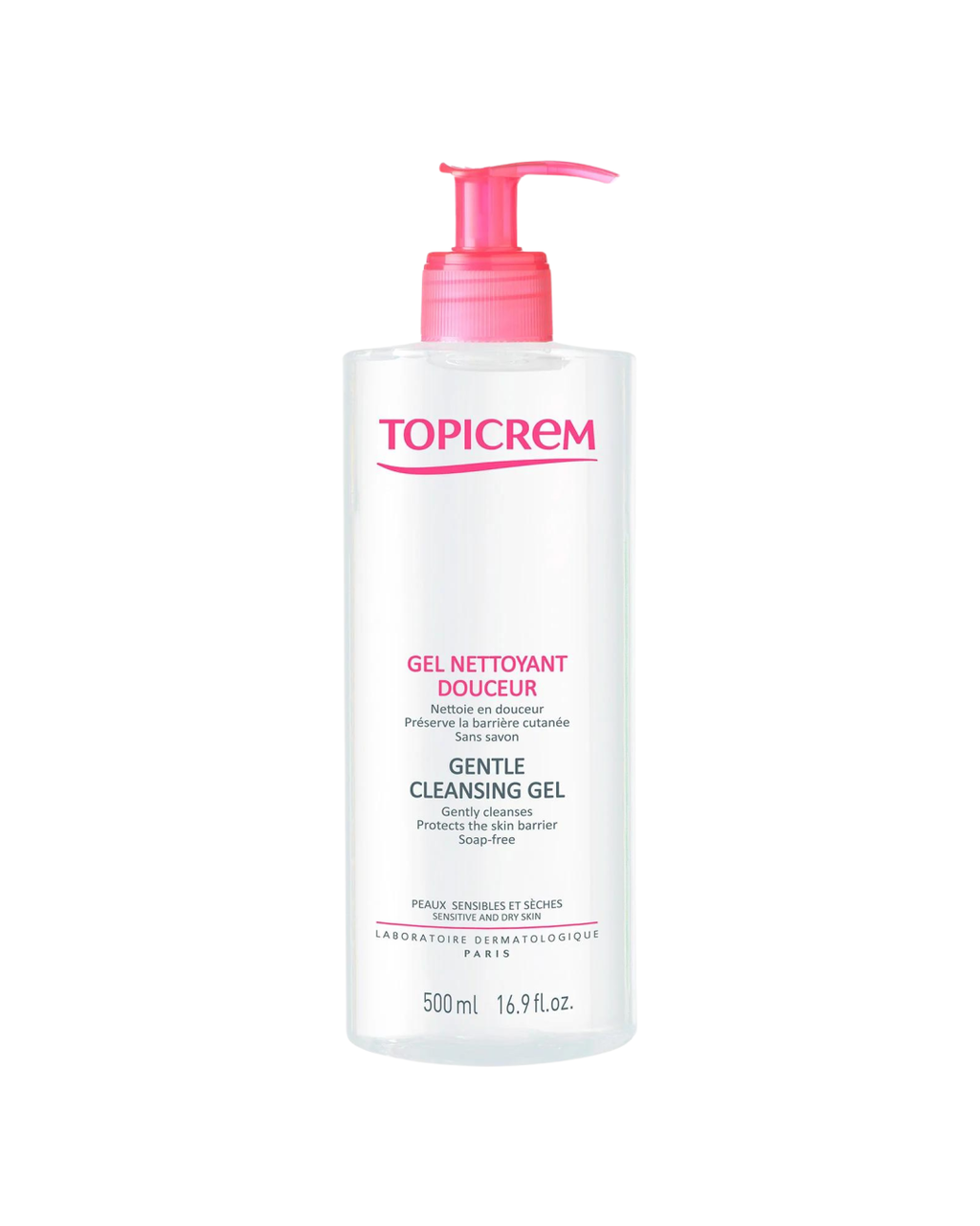 Topicrem Gel Limpiador Corporal Suave 500ml