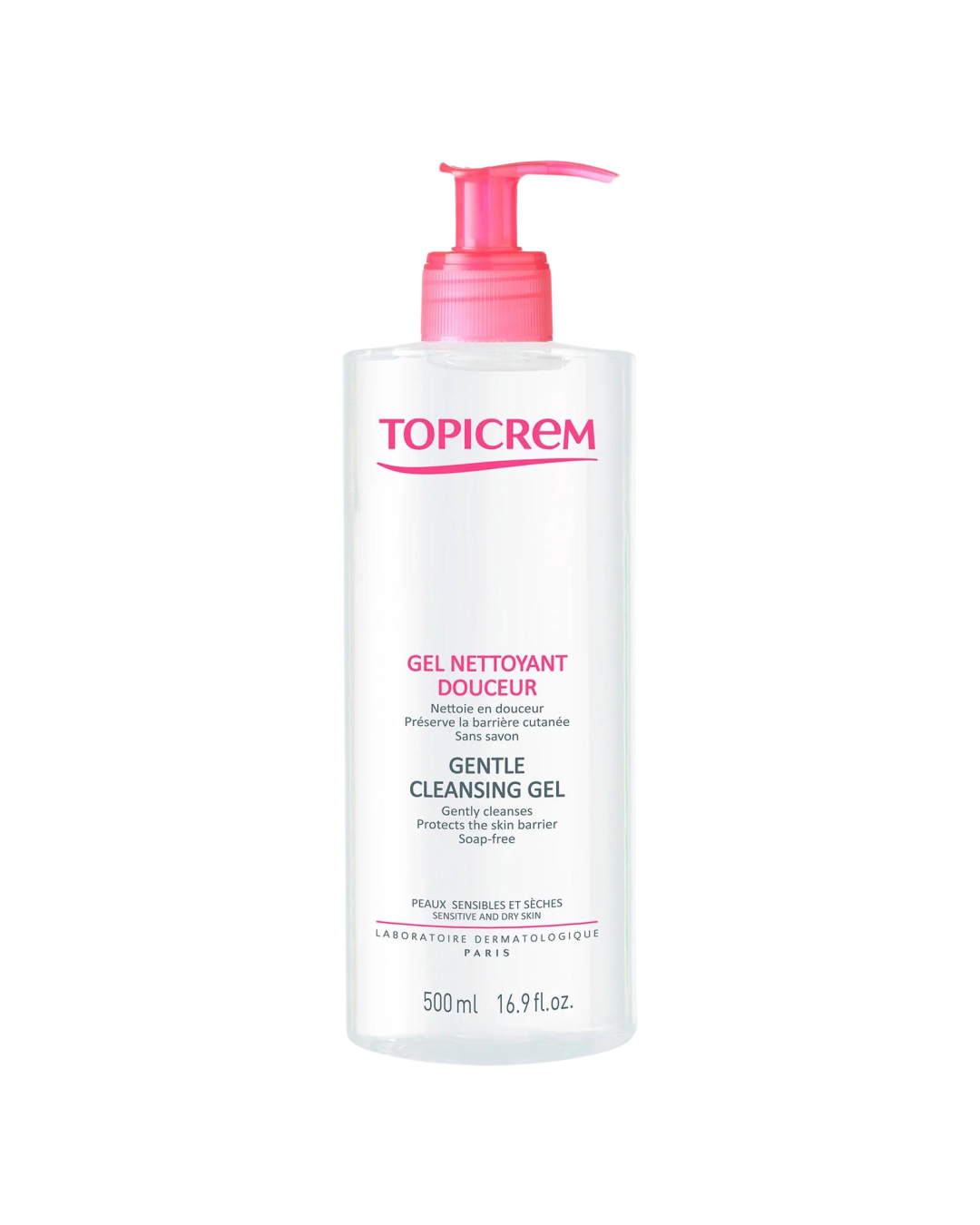 Topicrem Gel Limpiador Corporal Suave 500ml