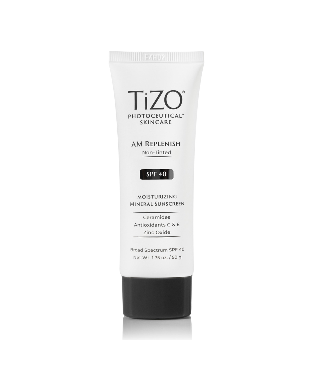 TIZO AM Replenish Pantalla Solar Mineral SPF 40 sin Tinte 50g
