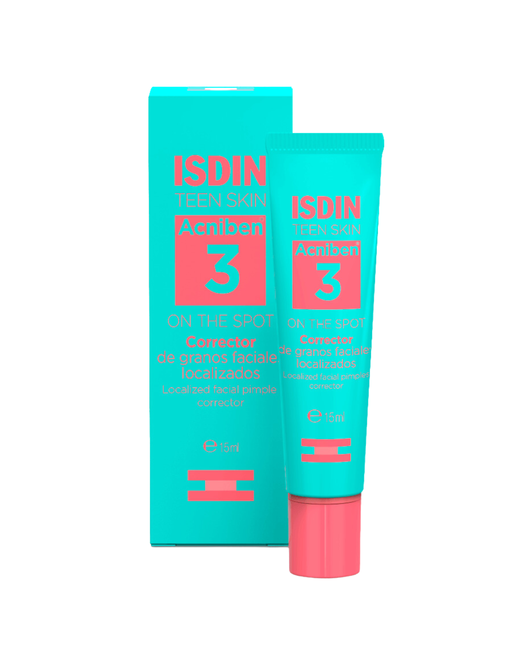 ISDIN Teen Skin Acniben 3 Corrector de Granos Faciales Localizados 15 ml