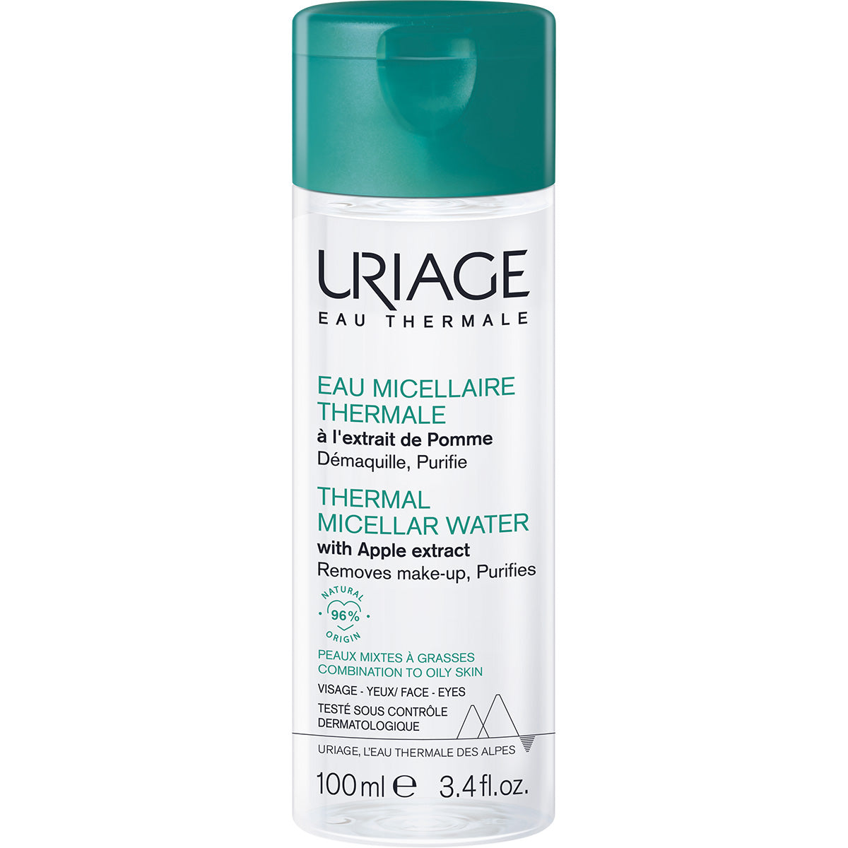 Uriage Agua Micelar Thermale Piel Mixta a Grasa 100ml