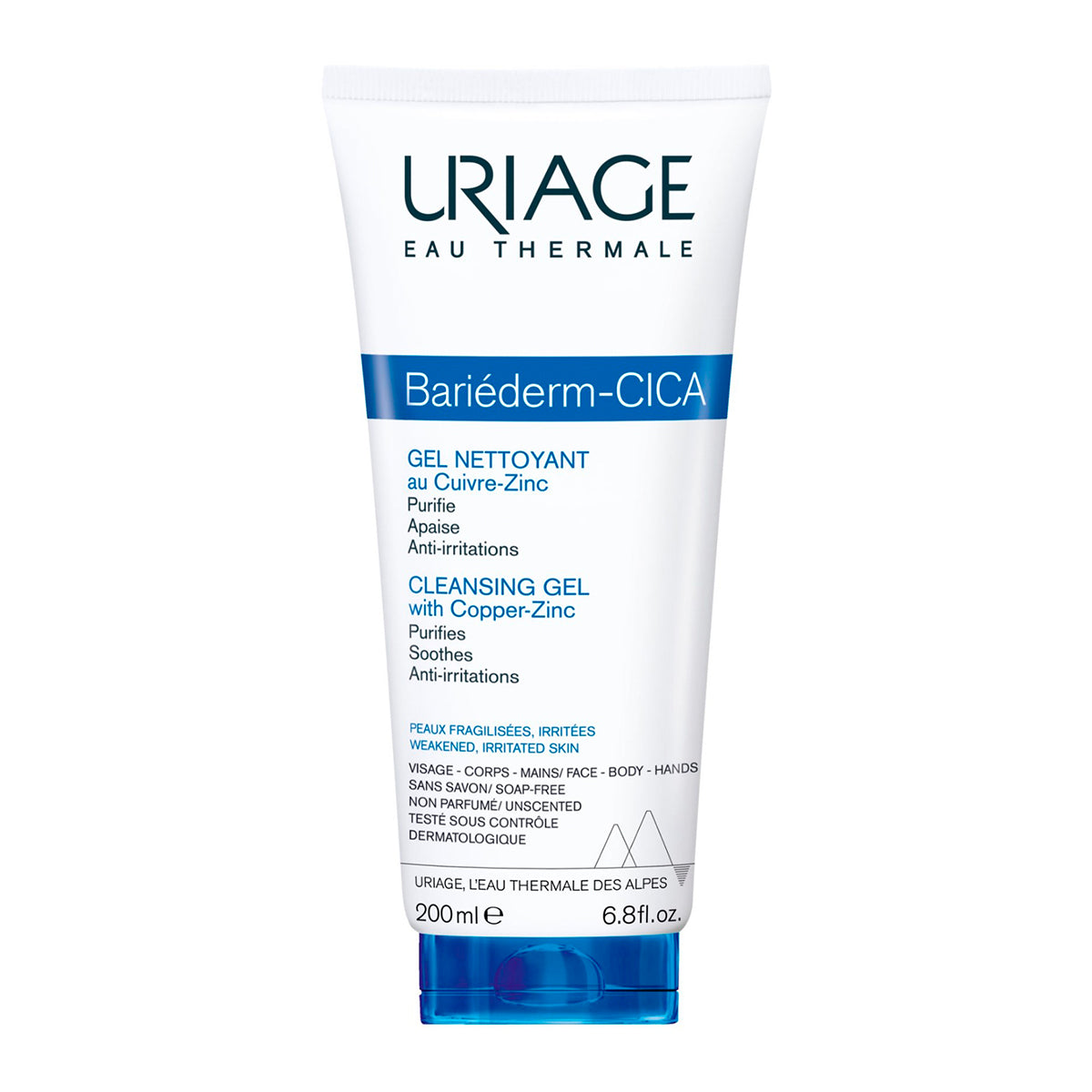 Uriage Bariéderm Cleansing Cica Gel 200ml