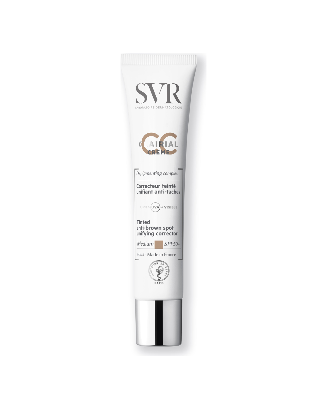 SVR Clairial CC Medium Cream SPF 50 40 ml