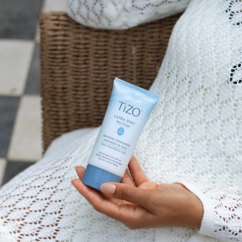 TIZO Ultra Zinc SPF 40 sin Tinte para Cuerpo y Rostro 100g