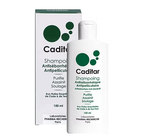 Caditar Shampoo Cabello Graso y Estados Descamativos 150ml Anti Comezón
