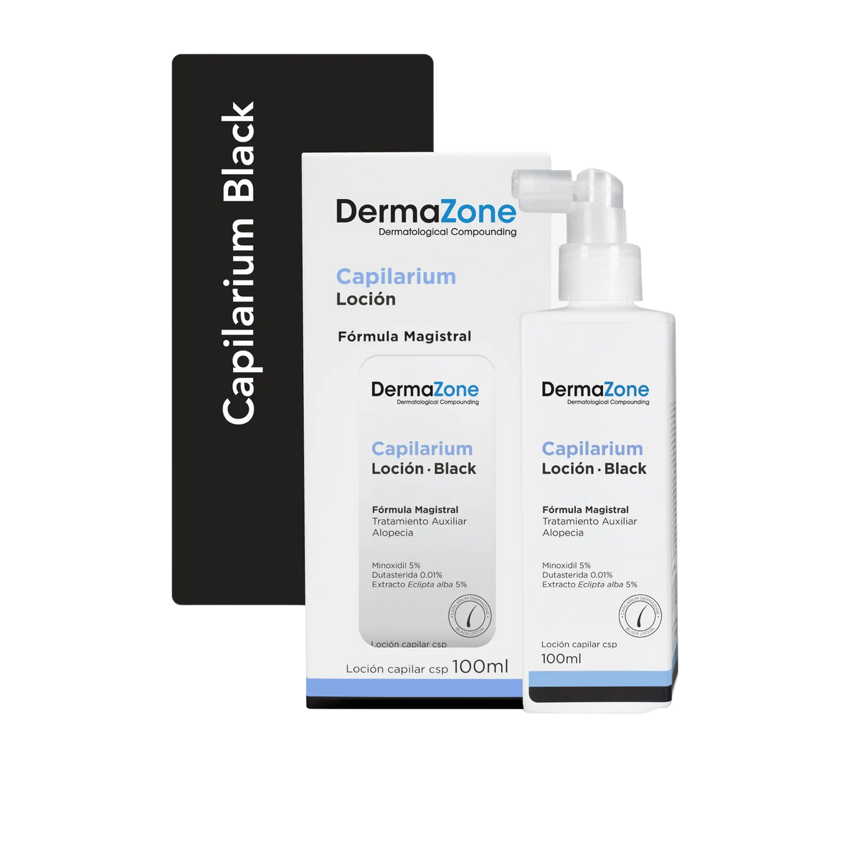 DermaZone Capilarium Loción Capilar Black 100 ml