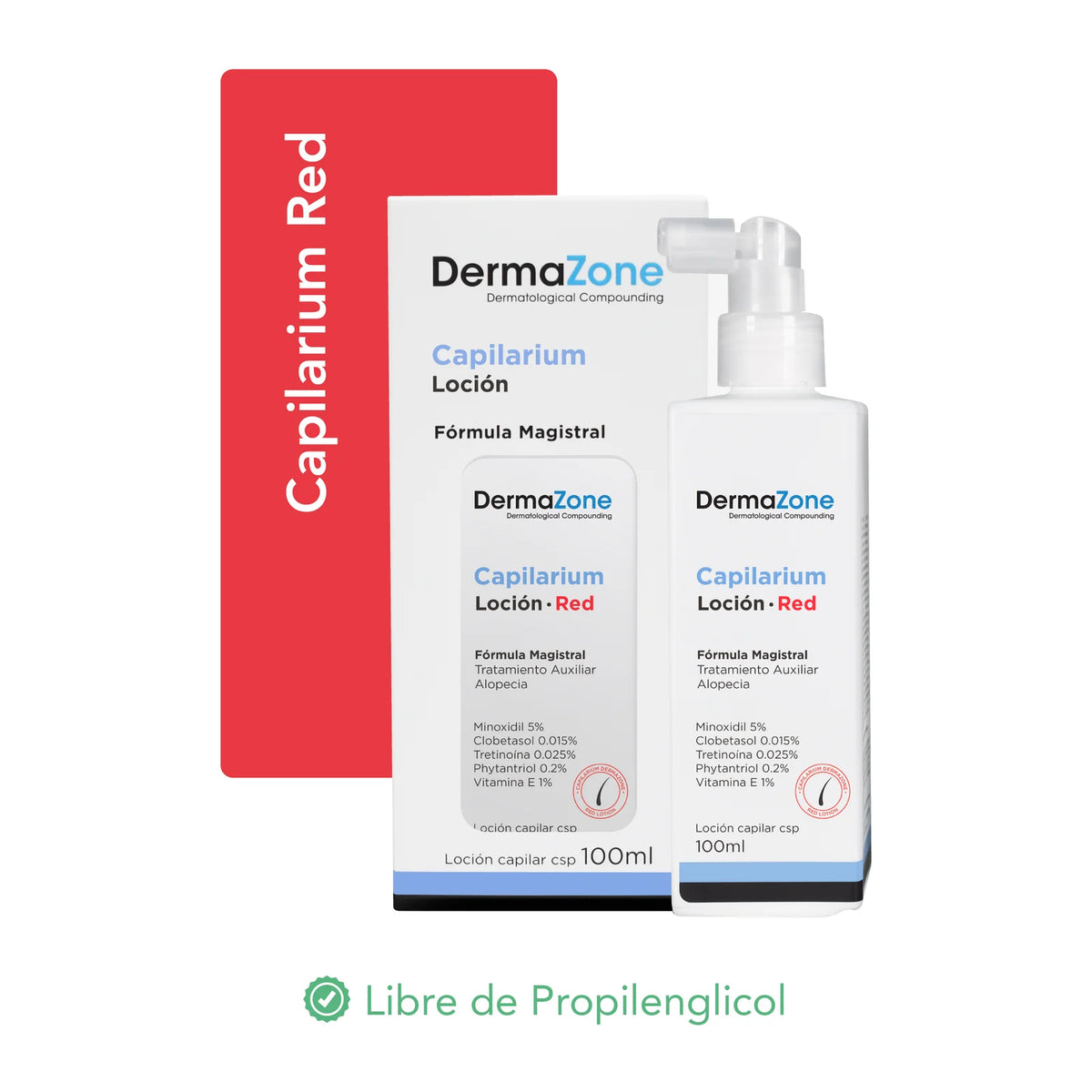 Dermazone Capilarium Loción Capilar Red 100 ml